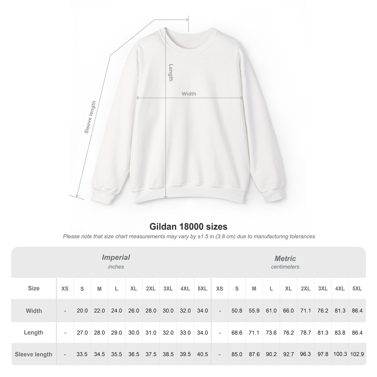 Sweatshirt | Front Design Only | Summer 2026 End of Season Collection