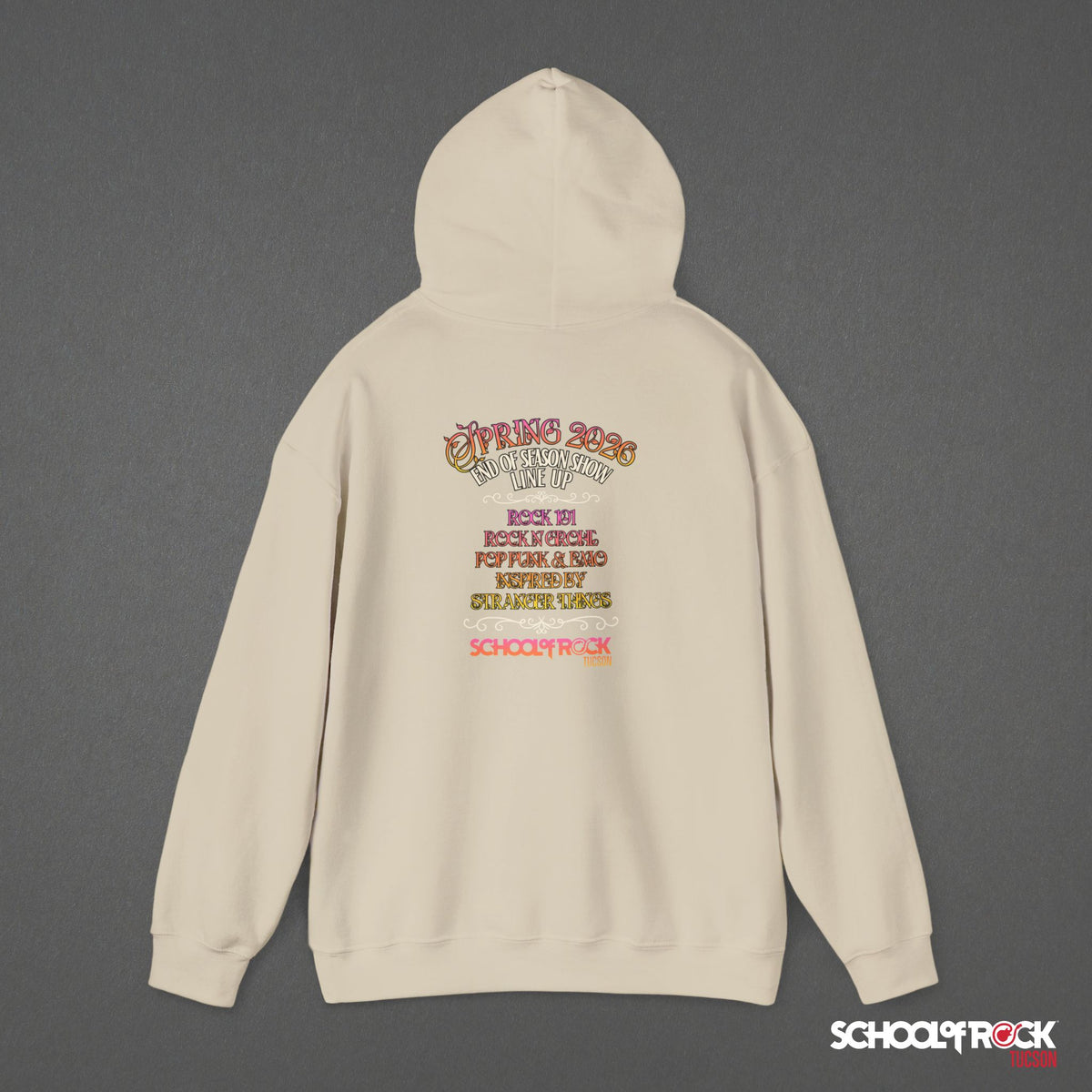 Hoodie | Front & Back | Spring 2026 End of Season Collection