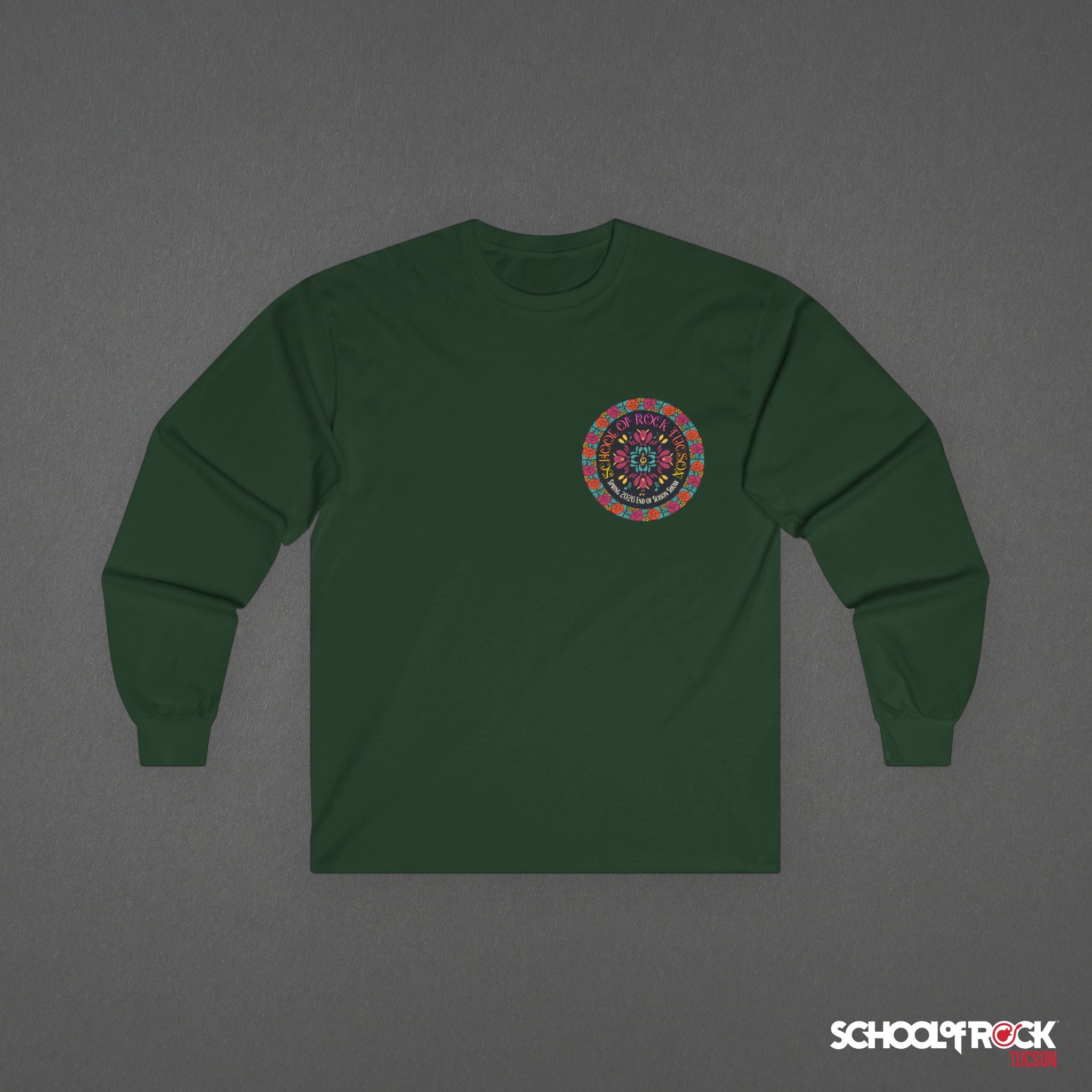 Long Sleeve Tee | Front Chest & Back Design | Spring 2026 End of Season Collection