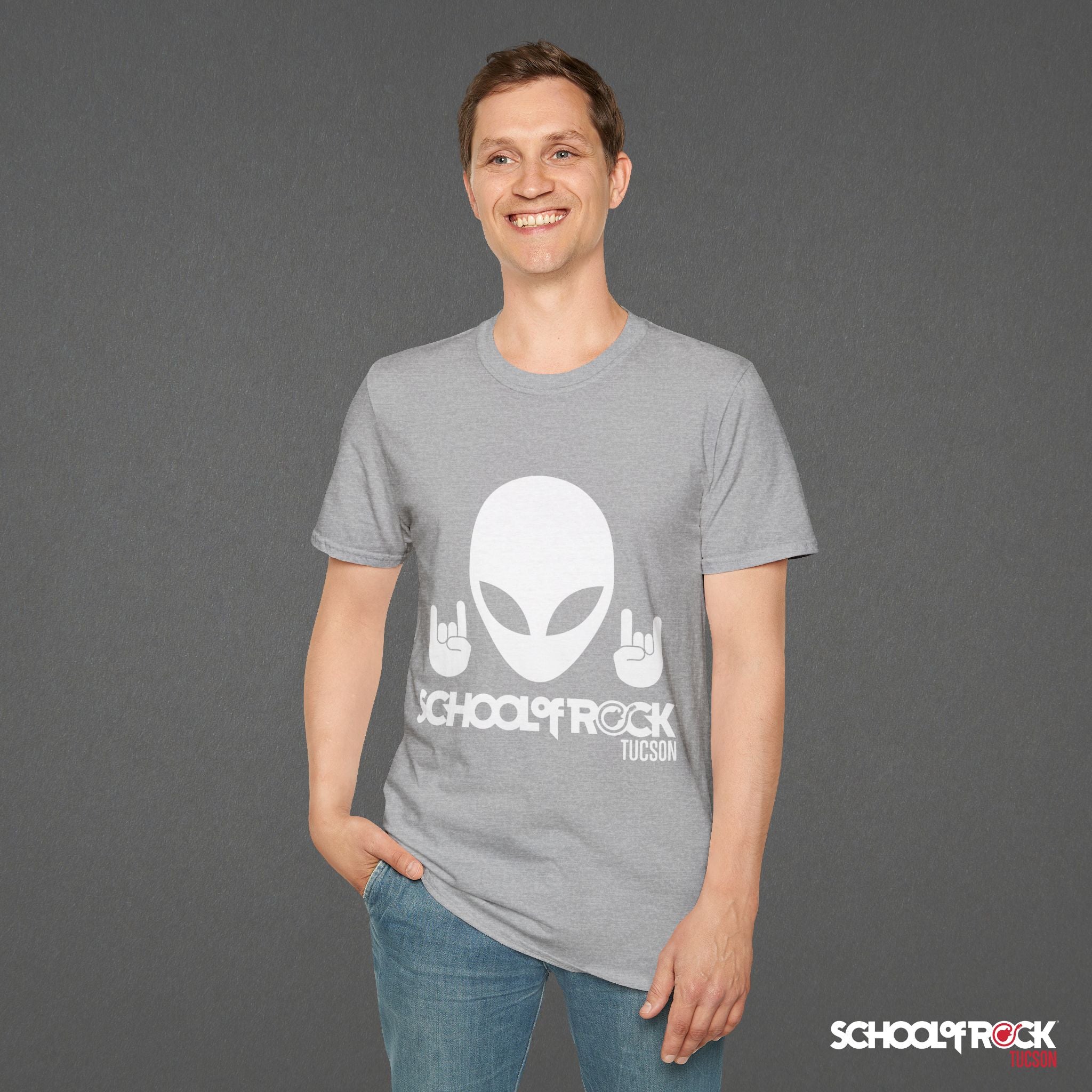 T-Shirt | Rocker Alien SORT Logo Front Design Only | Adult Band Spring 2026 End of Season Collection