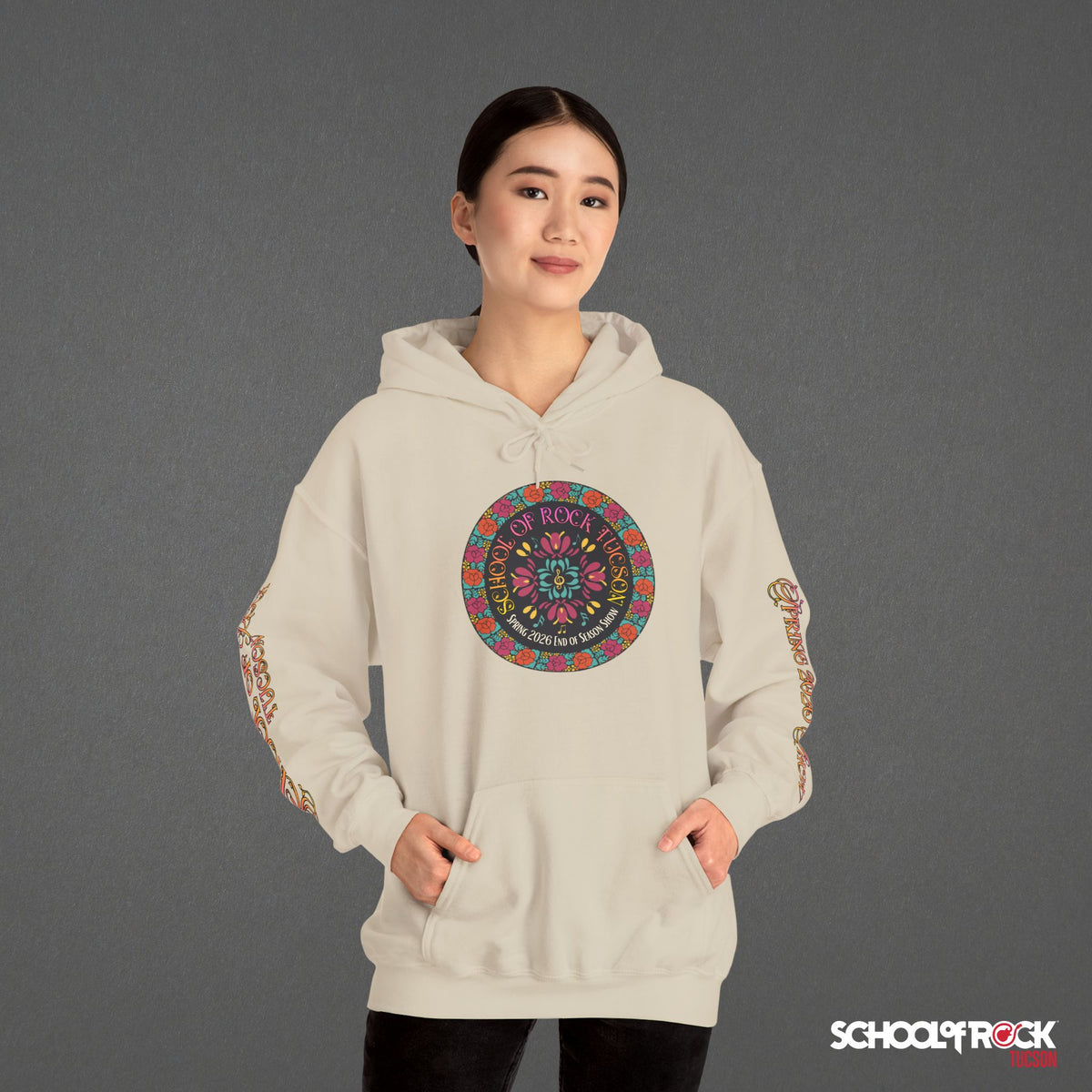 Hoodie | Front & Sleeve Designs | Spring 2026 End of Season Collection