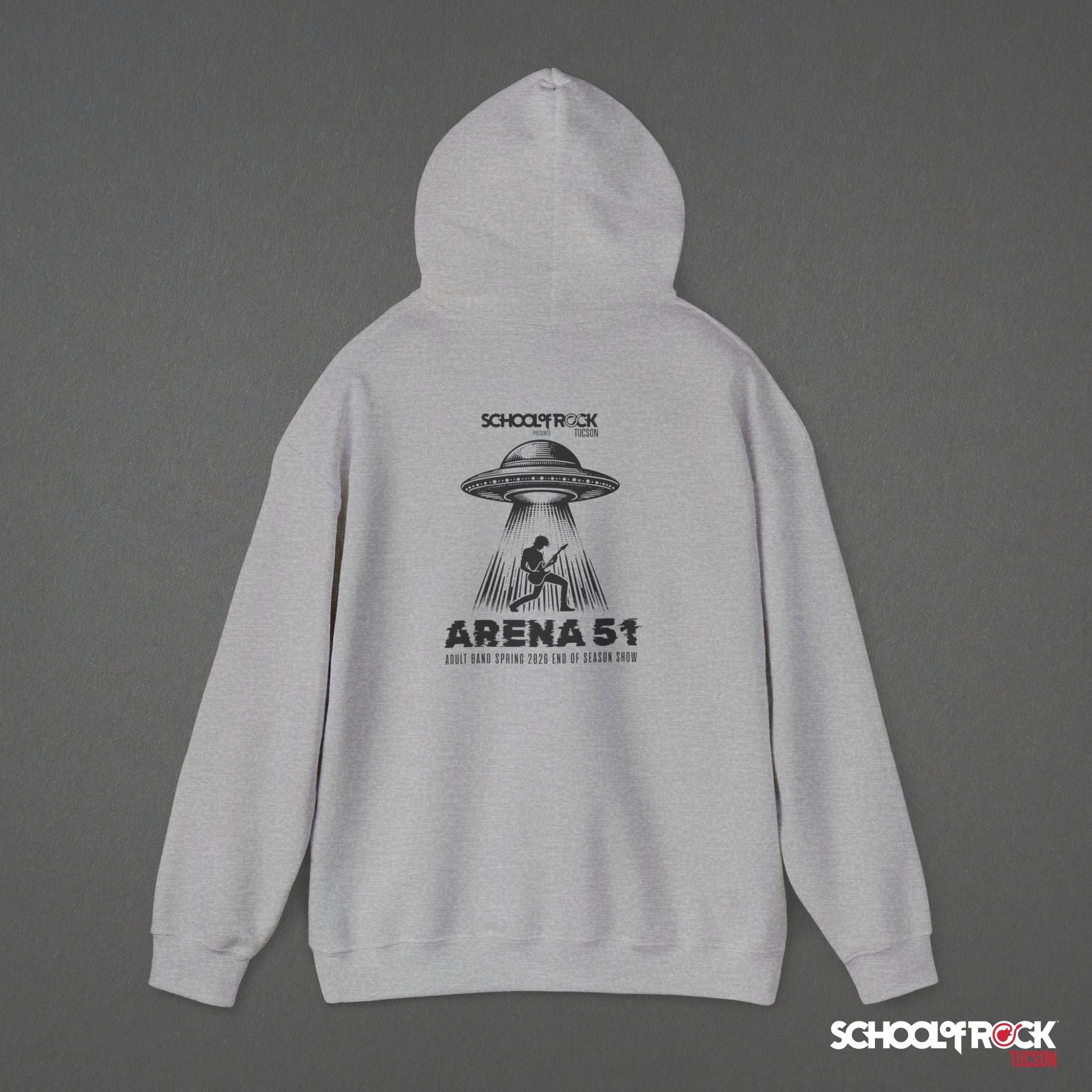 Hoodie| Front & Back Design | Adult Band Spring 2026 End of Season Collection
