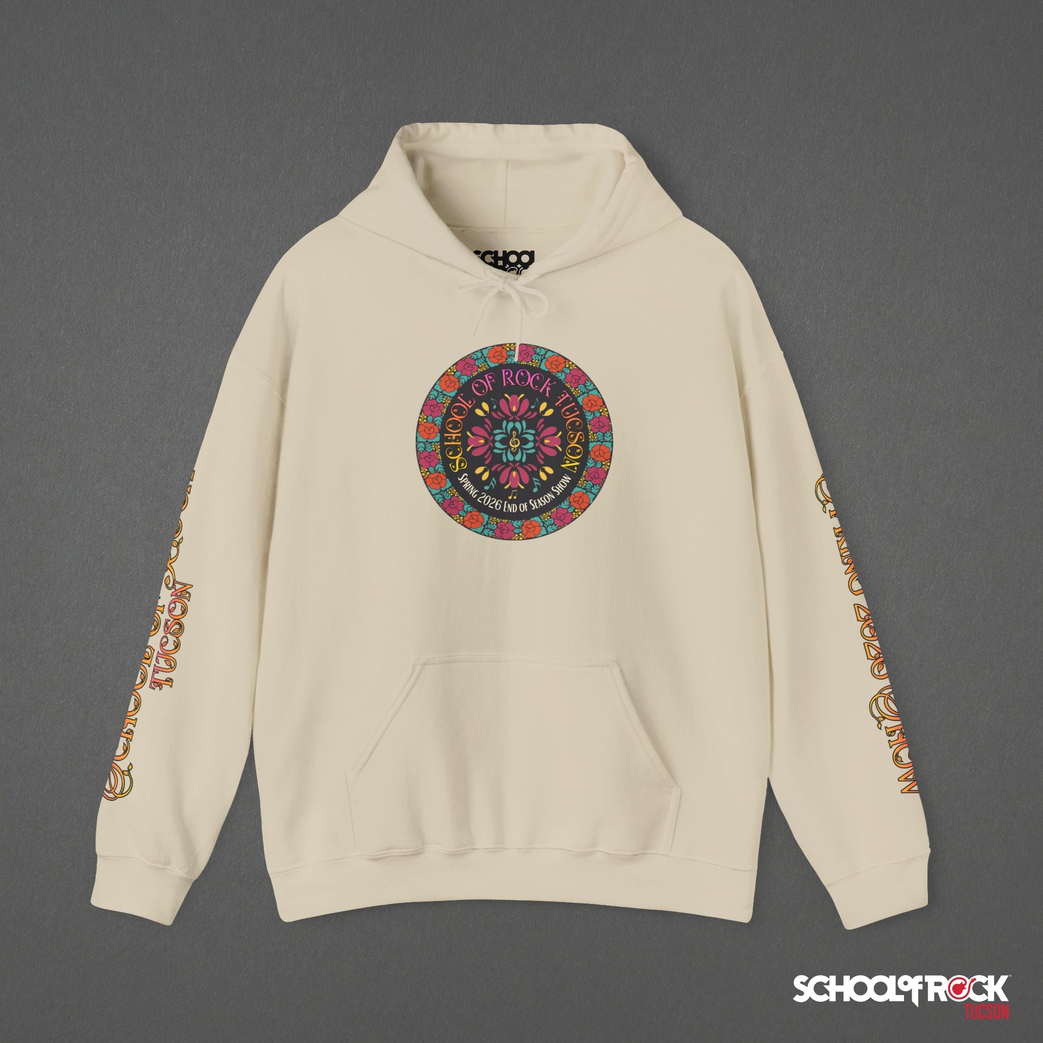 Hoodie | Front & Sleeve Designs | Spring 2026 End of Season Collection