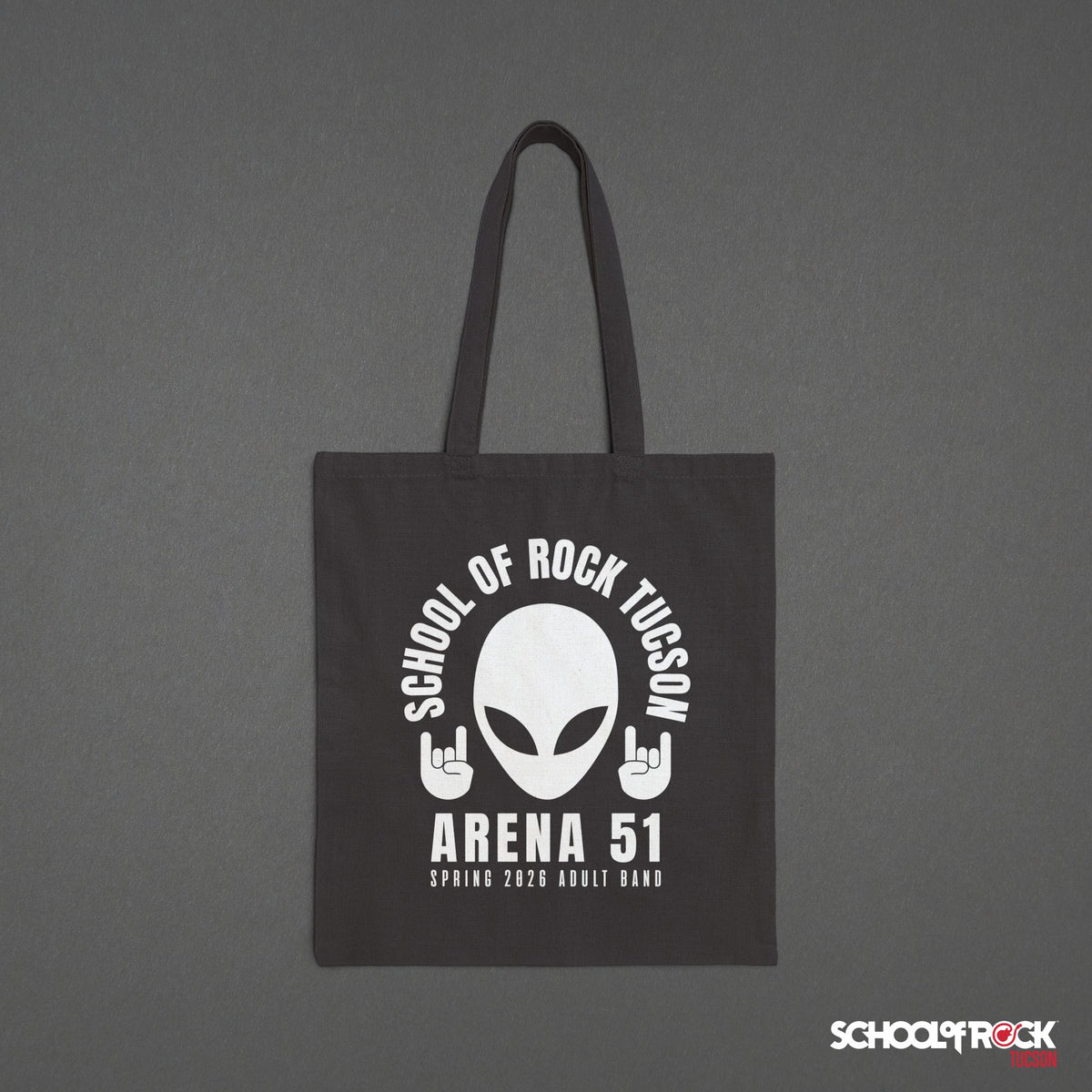 Tote Bag | Rocker Alien Design | Adult Band Spring 2026 End of Season Collection