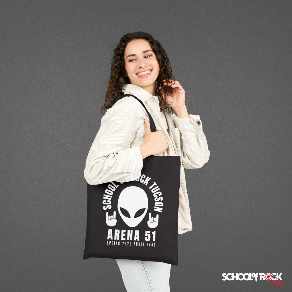 Tote Bag | Rocker Alien Design | Adult Band Spring 2026 End of Season Collection