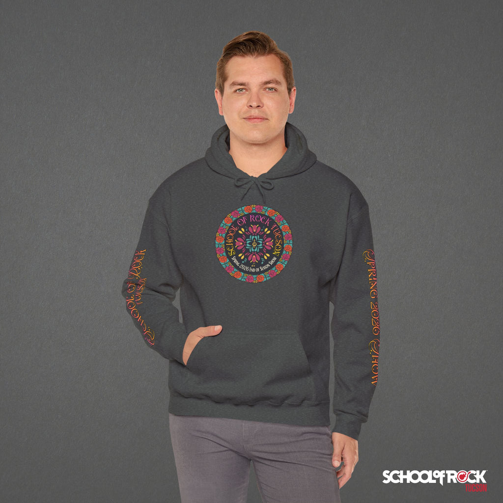 Hoodie | Front & Back with Sleeve Designs | Spring 2026 End of Season Collection