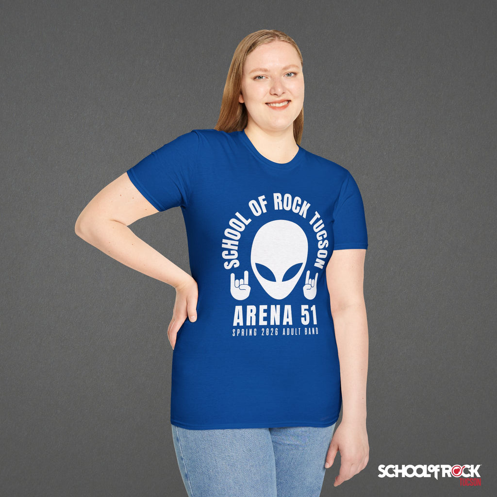 T-Shirt | Rocker Alien Front Design Only | Adult Band Spring 2026 End of Season Collection
