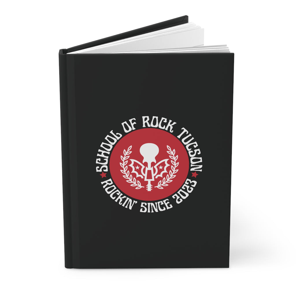 Hardcover Journal School of Rock Tucson - Solid Black