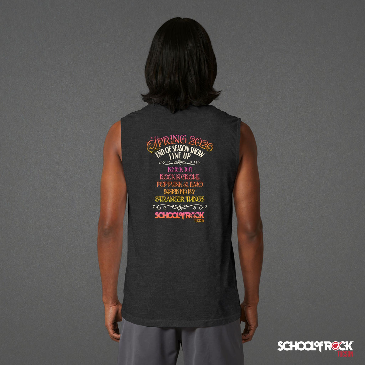 Muscle Tank | Front & Back | Spring 2026 End of Season Collection