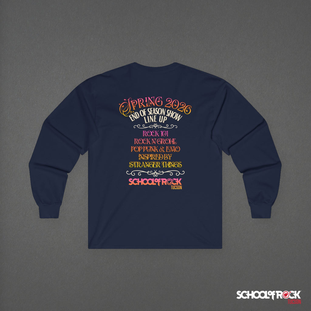 Long Sleeve Tee | Front & Back | Spring 2026 End of Season Collection